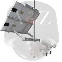 A2Z Solar 4G License Plate Recognition Camera System SS-E-LPR upgraded Solar & IR Illumination for Long Range 