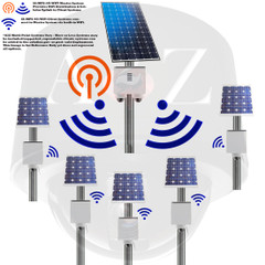A2Z WiFi 4G Connectivity Sample Multi-System Solar Power Camera Systems Master and Client Units - Expandable  A2Z WiFi 4G Connectivity Sample Multi-System Solar Power Camera Systems Master and Client Units - Expandable