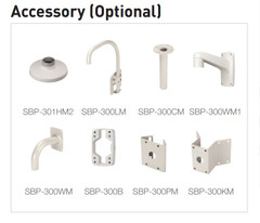 Samsung SNF-7010 3MP 1080P HD Fisheye 360 Degree IP Camera accessory