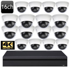 Dahua 4K 16ch 16 Dome IP Camera System OEM-SD3