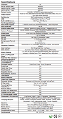 Everfocus EPARA264-32X4 DVR Specifications