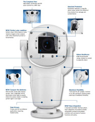 Bosch MIC-550 Infrared IR PTZ Camera