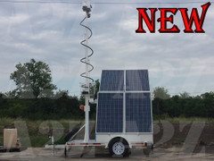 A2Z MMST-AZ1 4G Solar Powered Security Surveillance Trailer A2Z MMST-AZ1 4G Solar Powered Security Surveillance Trailer