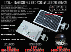 A2Z ISL Compact Solar LED Lighting System Flyer