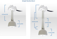 Geovision Straight Tube Pendant Mount with Box 