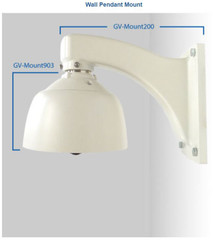 Geovision Pendant Wall Mount Bracket