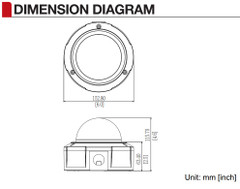 ACTi B96 Dimensions