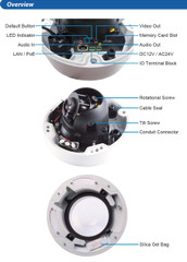 Geovision GV-VD2530 Vandal Dome Internal Diagram
