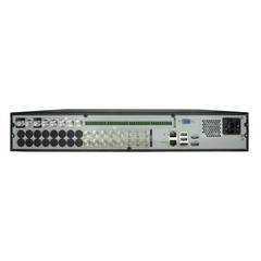 HCVR7816S hybrid DVR rear panel