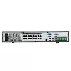 Dahua 4K NVR NVR4416-16P-4K 16ch rear panel