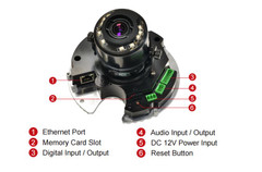 ACTI Q61 2MP IR Dome IP Camera Internal Diagram