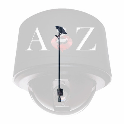 A2Z Solar Powered 20 Watt LED Street Light System 2,800lm SL20EW A2Z Solar Powered 20 Watt LED Street Light System 2,800lm SL20EW