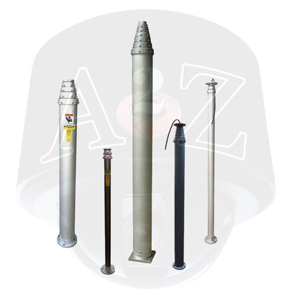 A2Z PMT Non-Locking Pneumatic Telescopic Masts