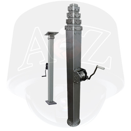 A2Z WM & AWM Mechanical Manual Winch Telescopic Mast Systems