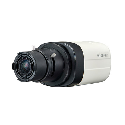 Hanwha (FKA Samsung) HCB-7000A 4MP HD CCTV Box Security Camera with lens