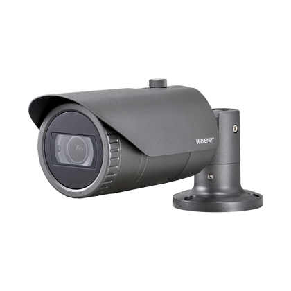 Hanwha Vision (fka Samsung) HCO-6080R 1080p HD IR Bullet Camera 3.1x Motorized Lens