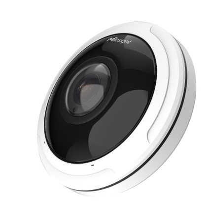 Milesight MS-C9674-PA 12MP AI 360° Fisheye Panoramic IP Camera angle view Milesight MS-C9674-PA 12MP AI 360° Fisheye Panoramic IP Camera angle view