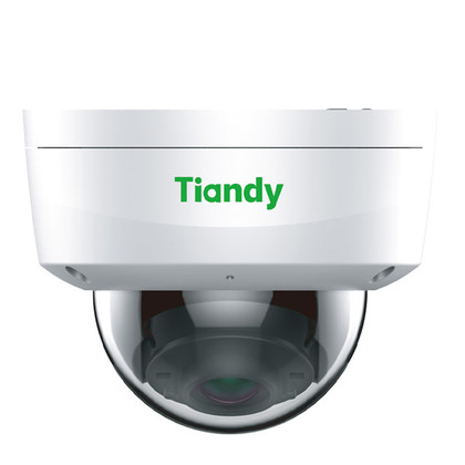 Tiandy TC-C38KS Spec I3EYMH2.8mmV4.0 4K AI Vandalproof Dome IP Security Camera front Tiandy TC-C38KS Spec I3EYMH2.8mmV4.0 4K AI Vandalproof Dome IP Security Camera front