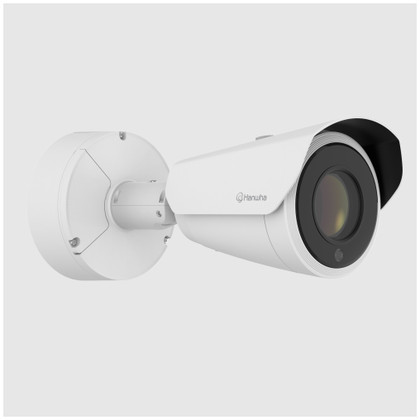 Hanwha (Fka Samsung) PNO-A9311RLP 4K Road AI LPR 31x IR IP Camera alt side