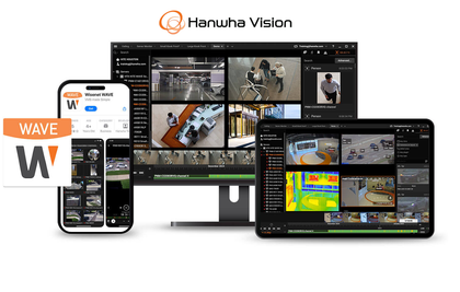 Hanwha WAVE VMS Platform PC Client Software - Mobile App