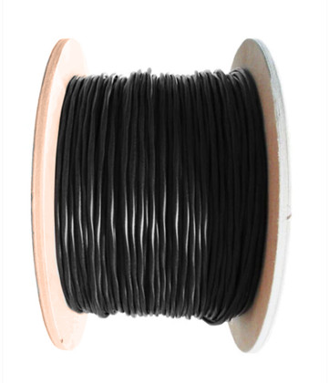 A2Z Cat6 Outdoor Shielded Direct Burial Cable, F/UTP with Drain Wire, 23AWG Solid Copper, AZP-C6CMXE5365BK 1000ft Wooden Spool