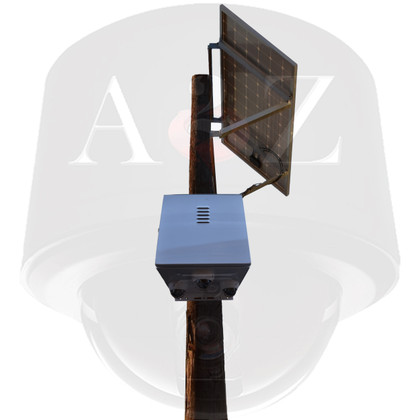 A2Z SS-xMC series SS-TMCIRD Wireless 4G Solar Power Multi-Camera Vandal Dome (Triple 4k Dome Camera) System A2Z SS-xMC series SS-TMCIRD Wireless 4G Solar Power Multi-Camera Vandal Dome (Triple 4k Dome Camera) System