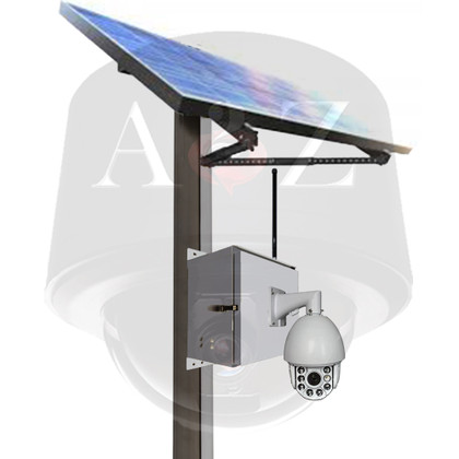 A2Z Solar 4G IR PTZ Camera Systems SS-IRPTZ Powder Coat White A2Z Solar 4G IR PTZ Camera Systems SS-IRPTZ Powder Coat White
