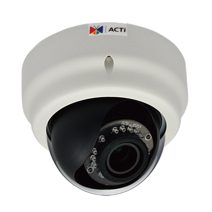 
ACTi D64 1 Megapixel 720P HD IR Dome Security Camera