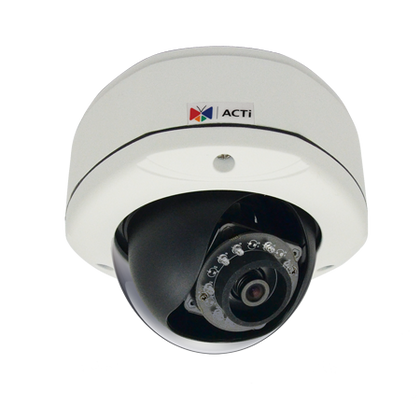 ACTi E73 5 Megapixel Vandal Proof WDR IR Dome IP Security Camera