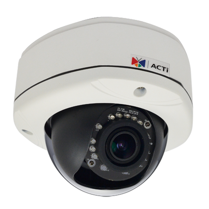 ACTi E85 720P HD Superior WDR Vandal IR Dome IP Security Camera