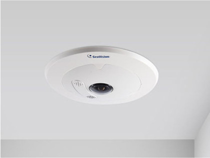 Geovision GV-FER3402 Fisheye IP Camera in-ceiling recessed mount