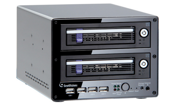 Geovision GV-LX8CD2 GV-Compact DVR V3 8 Channel 2 Bay System