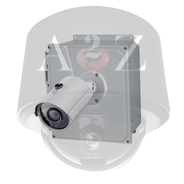 A2Z RWC-BC Outdoor WiFi Wireless Battery Power IR HD Camera System White