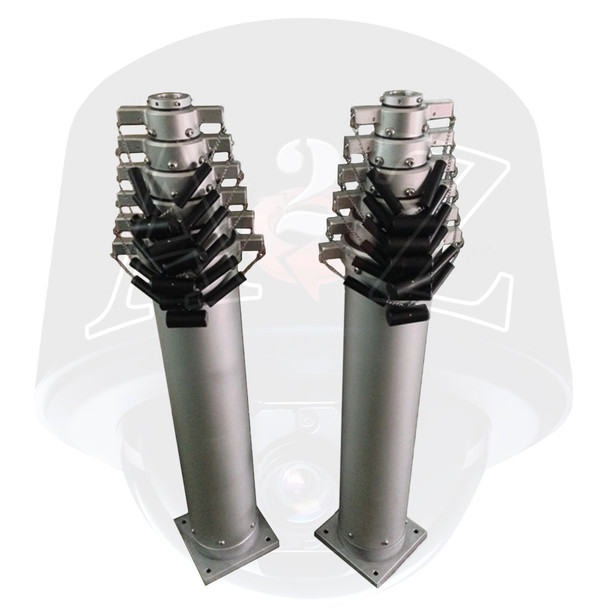 A2Z LPM series Low Profile Vehicle Telescoping Locking Pneumatic Mast Towers A2Z LPM series Low Profile Vehicle Telescoping Locking Pneumatic Mast Towers