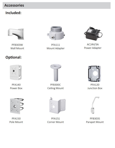 A2Z PDN6AU245HLI PTZ Mounting Accessories