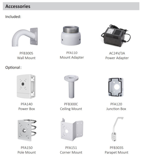 A2Z PDN59U225HI PTZ Accessories