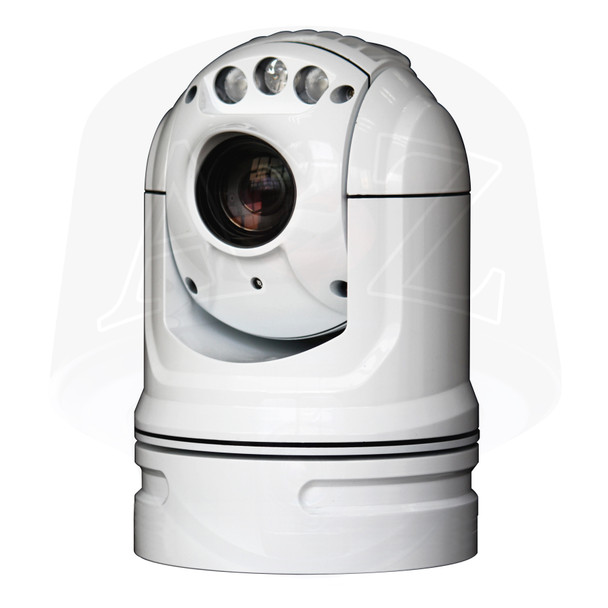 A2Z QPTZ9 Quick Portable Magnet Mount Mobile Vehicle IR HD PTZ Camera - Standard Model 2MP 30x IP in White