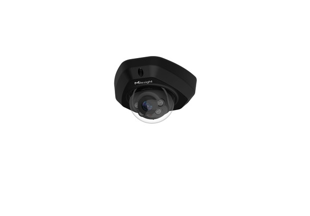 Milesight MS-C2973-PD 2MP AI Vandalproof IR Mini Dome IP Camera black