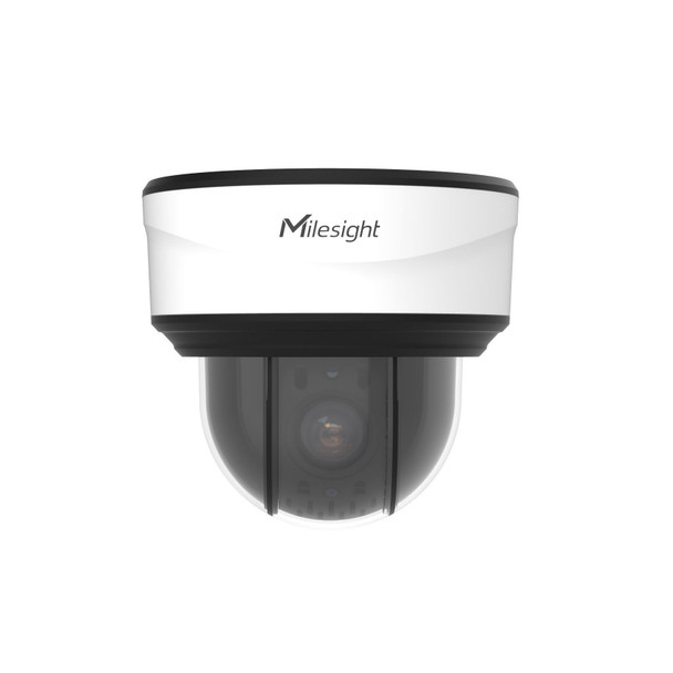 Milesight MS-C4471-X20RPE 4MP (2K) AI 20X PTZ IR Vandal Dome IP Camera  side view alt 3 white