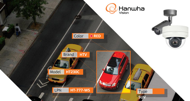 Hanwha PNV-A9081RLP 4K Low-Mid Speed LPR IR Vandal Dome IP Camera FLYER -  ALPR / ANPR  & Vehicle Metadatta  Road Traffic