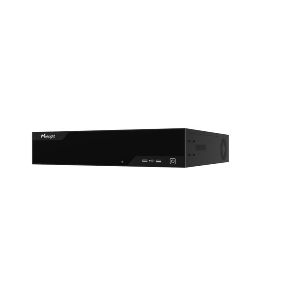 Milesight VE0602-A 32CH NDAA Enterprise AI VMS NVR front side Milesight VE0602-A 32CH NDAA Enterprise AI VMS NVR front side