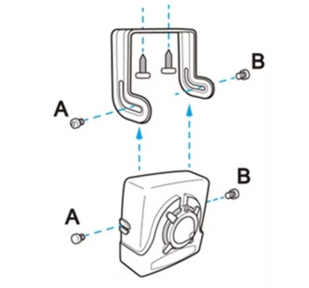 A2Z AZMSFB-1G81D  4MP QHD Mini CCTV Camera assembly