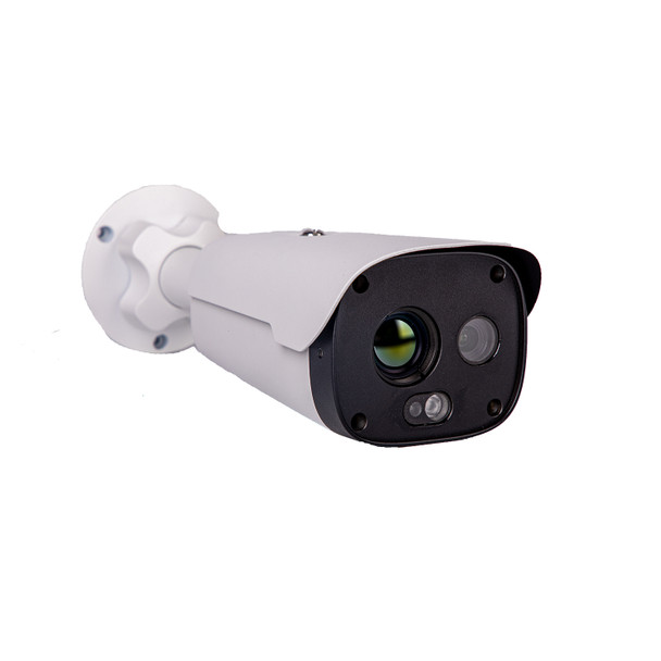 A2Z AZIRD-TS6XX Dual-Spectrum Thermal VGA + Visible 1080p IP IR Bullet Security Camera side 2
