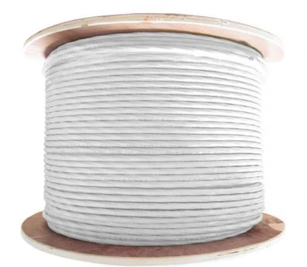 A2Z CCTV RG59 Siamese Coaxial Cable with 18/2 Power, 20AWG Solid Copper, 500ft Reel in Box (White) A2Z CCTV RG59 Siamese Coaxial Cable with 18/2 Power, 20AWG Solid Copper, 500ft Reel in Box (White)