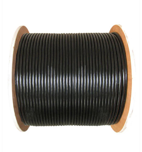 A2Z Pro RG6/U Direct Burial Coaxial Cable, 18AWG Solid CCS, 60% Braid, 1000ft Wooden Spool A2Z Pro RG6/U Direct Burial Coaxial Cable, 18AWG Solid CCS, 60% Braid, 1000ft Wooden Spool