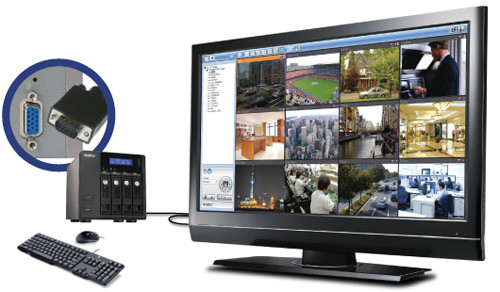 QNAP Viostor VS-4108-PRO+ 8 channel, 4-bay NVR System delivers
