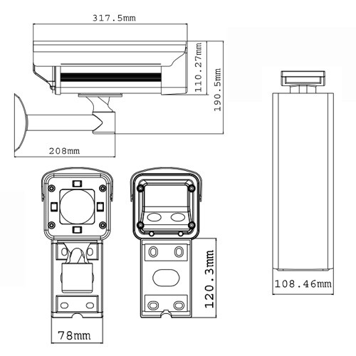 Geovision GV-BX120D-E measurements