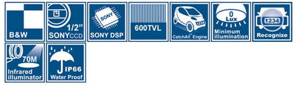 Messoa SCR510HB-HN2 Key LPR Camera Features
