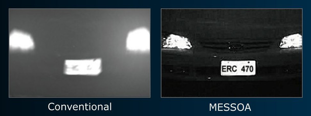 Messoa SCR510HB-HN2 True LPR High Contrast License Plate Capture example