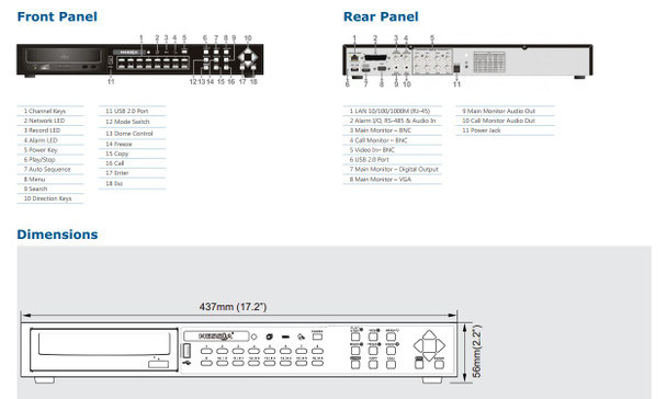 Messoa DVR200-004 dvr diagram